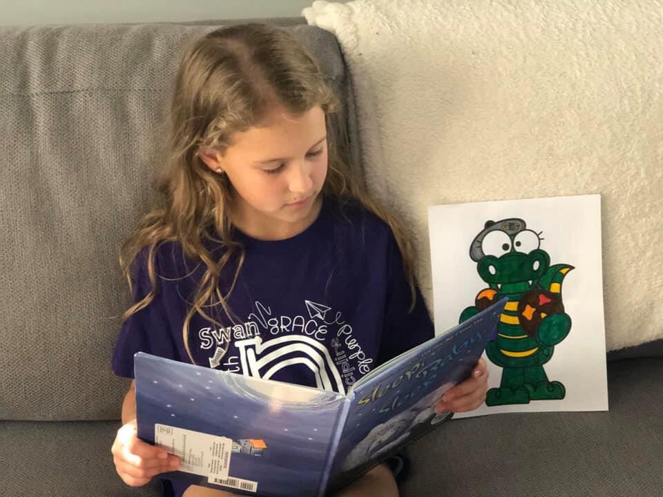 GuildElementary's tweet photo. Let’s see which House read the most today in their House shirts! Point totals will be announced Monday! Have a wonderful weekend Gators! #GuildtoGreat #BookBattle2020 #GatorReader https://t.co/wxnIfqUBrL