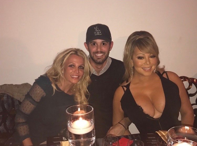Britney Spears wishes Mariah Carey a happy birthday.  You are one of the main reasons I started singing... 