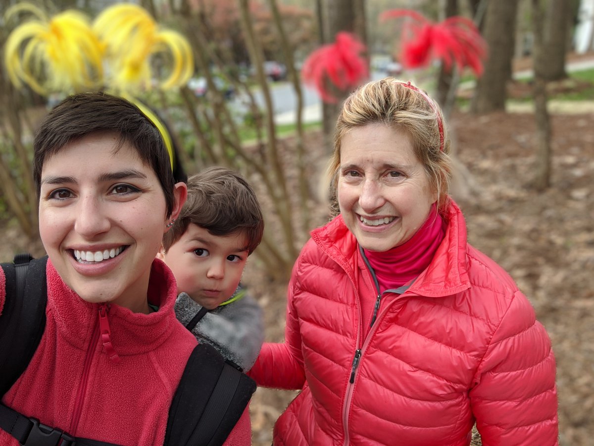 EllieSMosh's tweet image. Sarah Rose, Zeke, and I are ready for tomorrow's virtual Alamance #ManyForOneWalk! Join us at 9am at Facebook.com/JDRFTriad for our Opening Ceremony. "Dr. Seuss on the Loose" gear encouraged! #TypeOneTypeNone #JDRFOneWalk @JDRFTriad @myfox8 @GreensboroDay