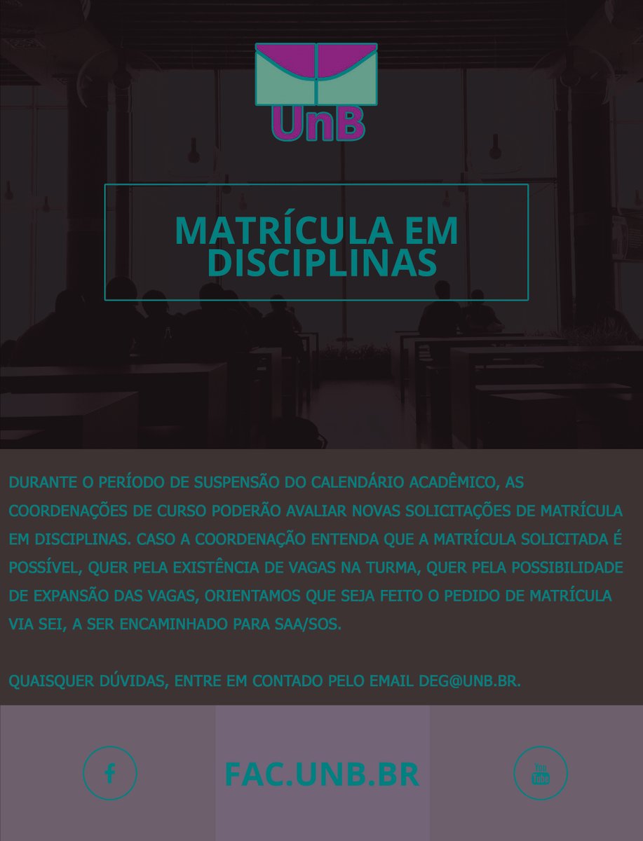FAC/UnB tweet media