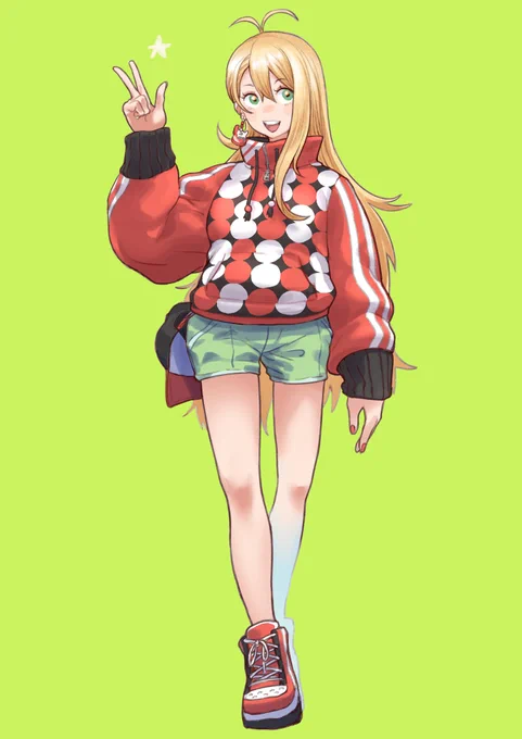 #マキ衣装コン

こんな感じでどうでっしゃろ... 