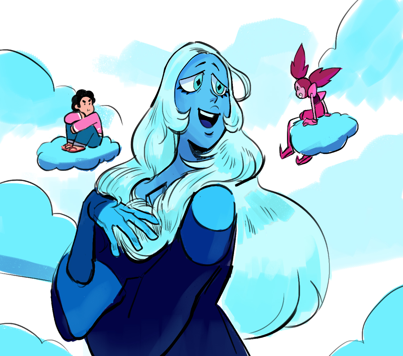 Steven Universe Future Blue Diamond