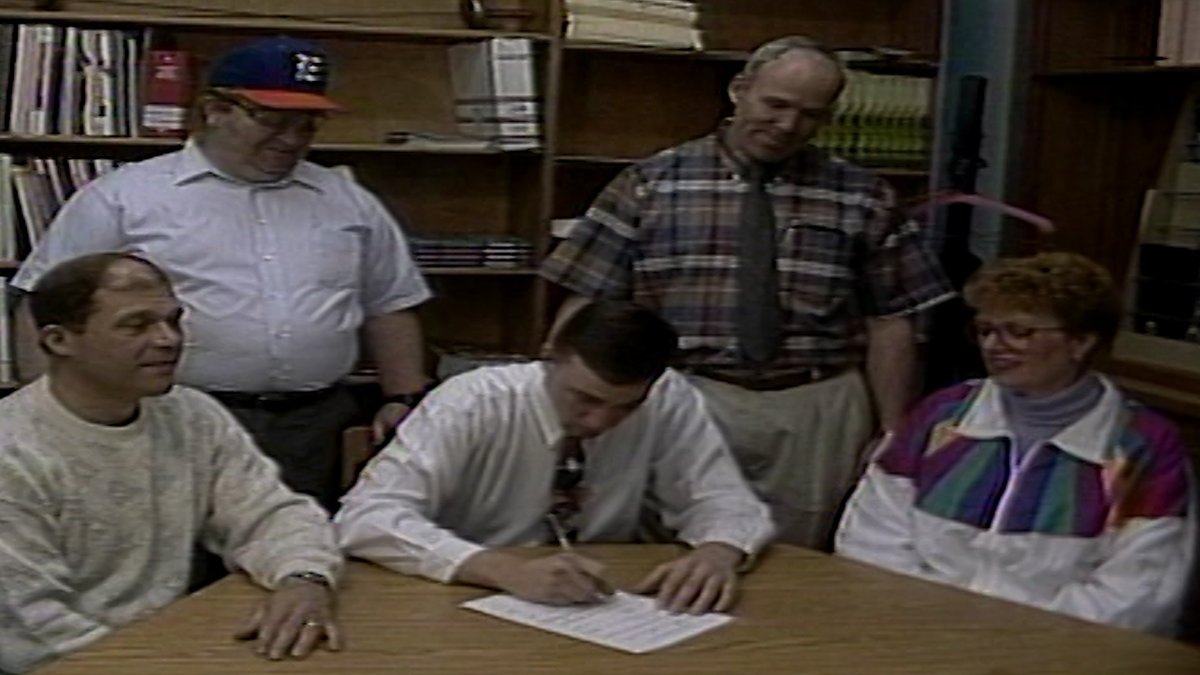 STORY: 1995 - The greatest year in local baseball history. 3 players drafted in MLB, a state title, a pro contract signing, and <a href="/MUMounties/">Mansfield Mountaineers</a> baseball continued to shine. Take a special look at the 25th anniversary of one special year: mytwintiers.com/sports/1995-th…