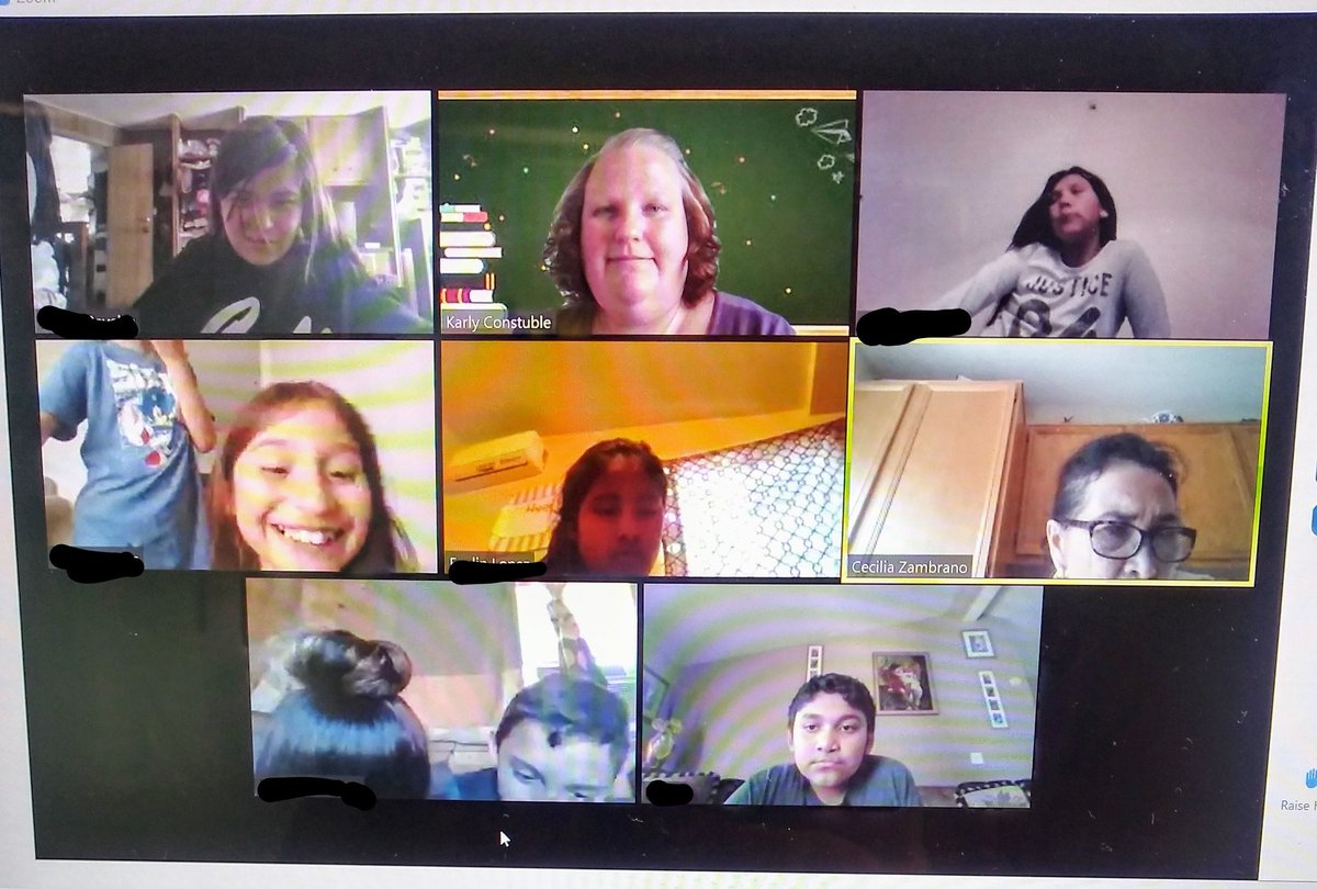 msconstuble's tweet image. We had our first Zoom class meeting today, we had a few hiccups but we figured it out. The kids were so happy to see each other! #21centurylearning #zoom #VVinthistogether