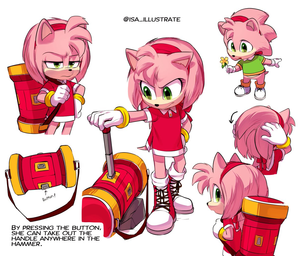 isa_yfn415's tweet image. *IF* Amy's in #SonicMovie