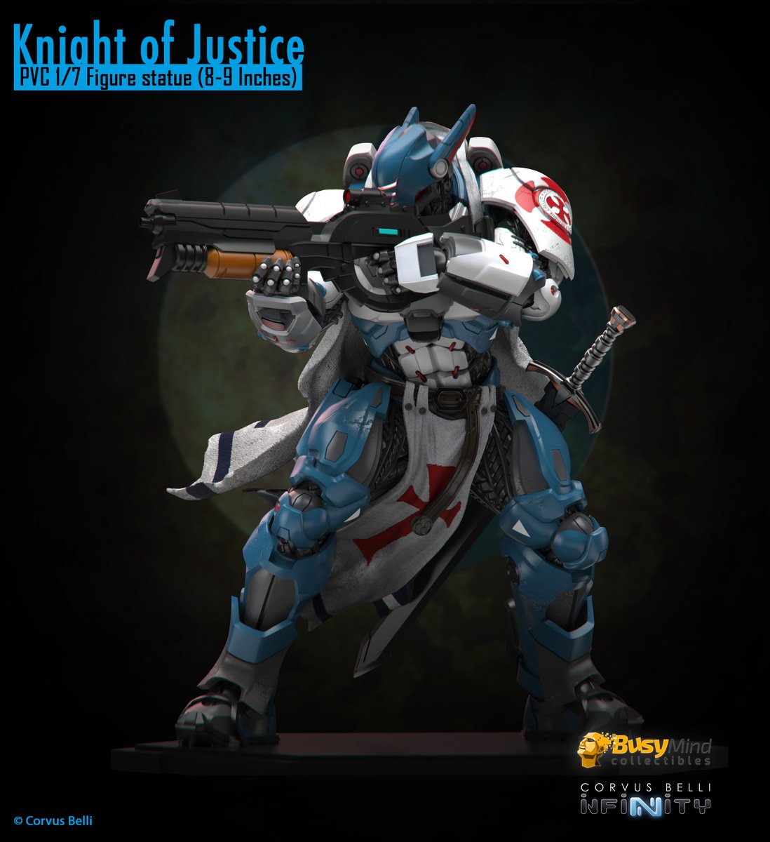 Our next statue. Knight of Justice! 
<a href="/InfinityTheGame/">Infinity universe</a> @infinityTG_ES