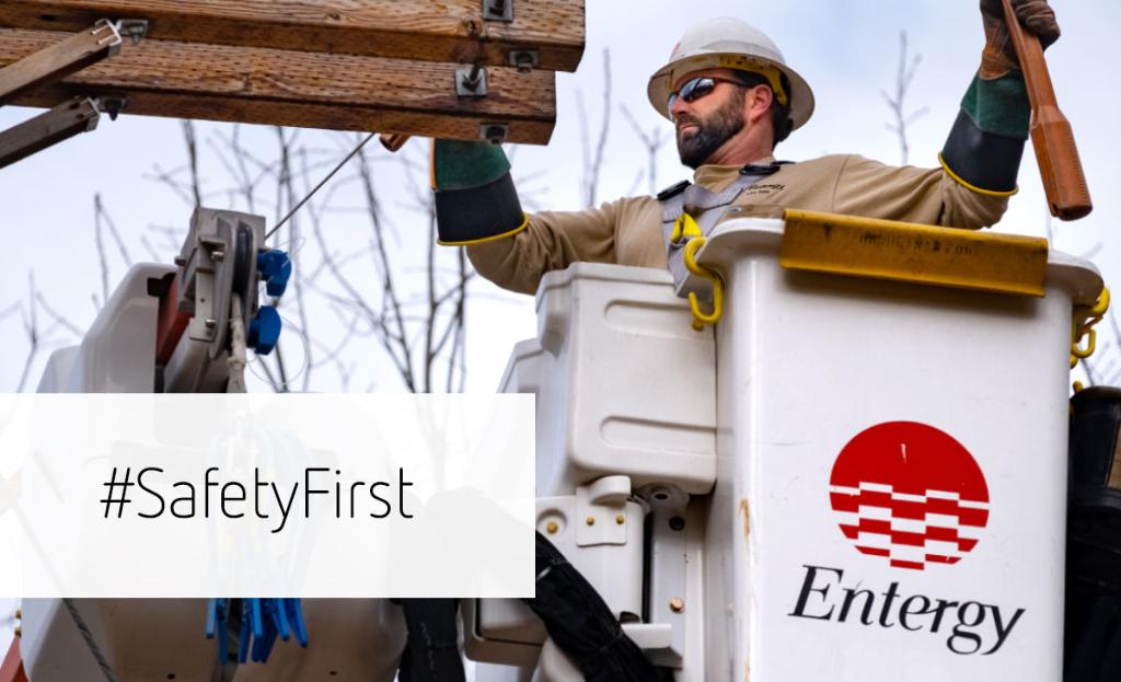 Our linemen have dangerous jobs. As we continue our work to keep the power flowing, please help us all stay safe and healthy by keeping your distance from our work zones. enter.gy/60131vs0R