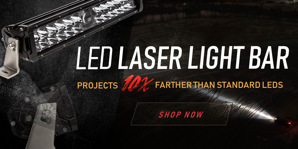 LED Laser Lights combine the best of LEDs and laser tech to create a high quality light that projects 10x farther than standard LEDs. A blue laser is reflected onto a yellow phosphor, resulting in a laser-like white light! Find these at ow.ly/seHM50yWWbq