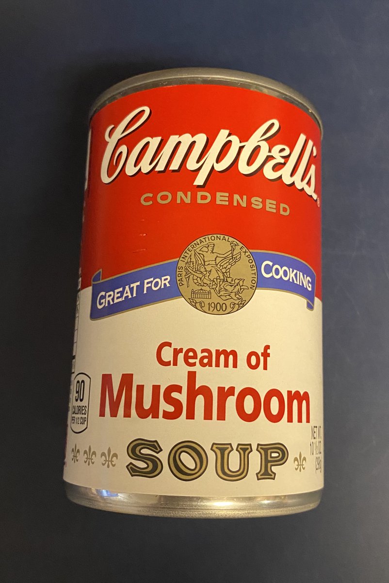 I was very interested as to how a can of soup was considered art so I decided to replicate Campbell's Soup Can by Andy Warhol.  #AliveArtSelfie #DoesntHaveToBeASelfie