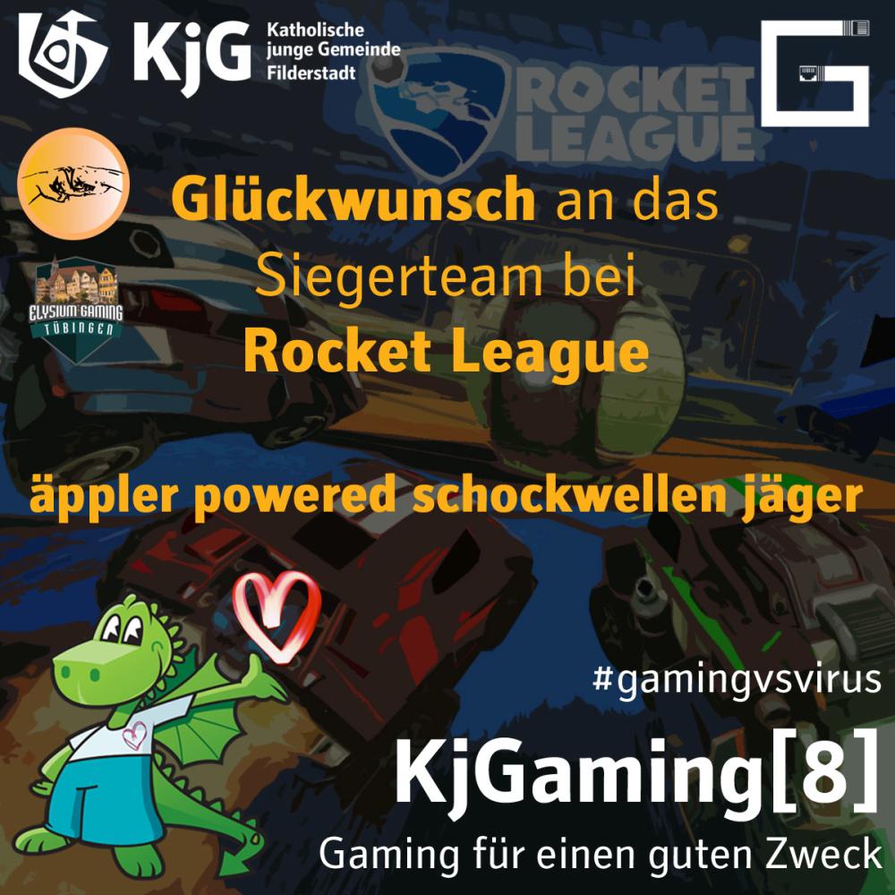 KjGamingg's tweet photo. Glückwunsch an das Siegerteam bei #RocketLeague: äppler powered schockwellen jäger
Vielen Dank an alle Teams in diesem Turnier!👍
#kjgaming8 #kjgaming #heimspielGG #gamingvsvirus #kjg #lan #lanparty #filderstadt #technik #gaming #pc #server @KjGFilderstadt @IHeimspiel https://t.co/ZT6xjGioED