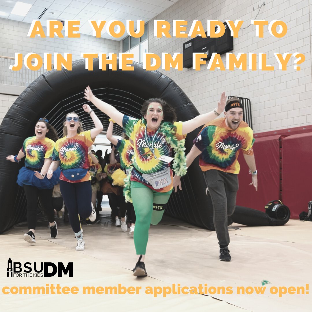 BSUDM's tweet photo. Are you ready to be a part of BSUDM 2021? Committee member applications are now open! You can find the application in the link in our bio. Applications are open from now until April 10th at 11:59 pm. #FTK https://t.co/3PHJXpkGJF