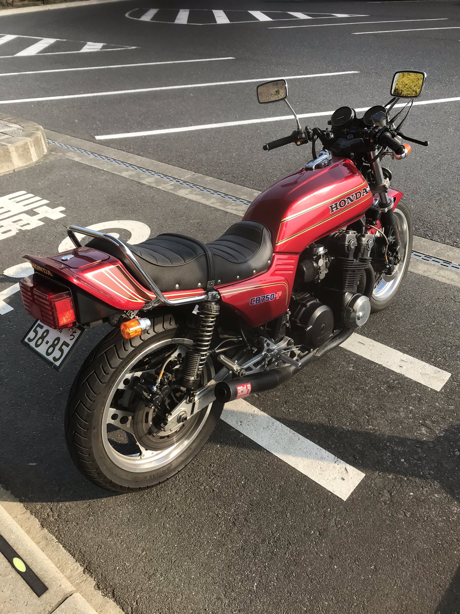 VFハンドル cb750純正ハンドル - アクセサリー