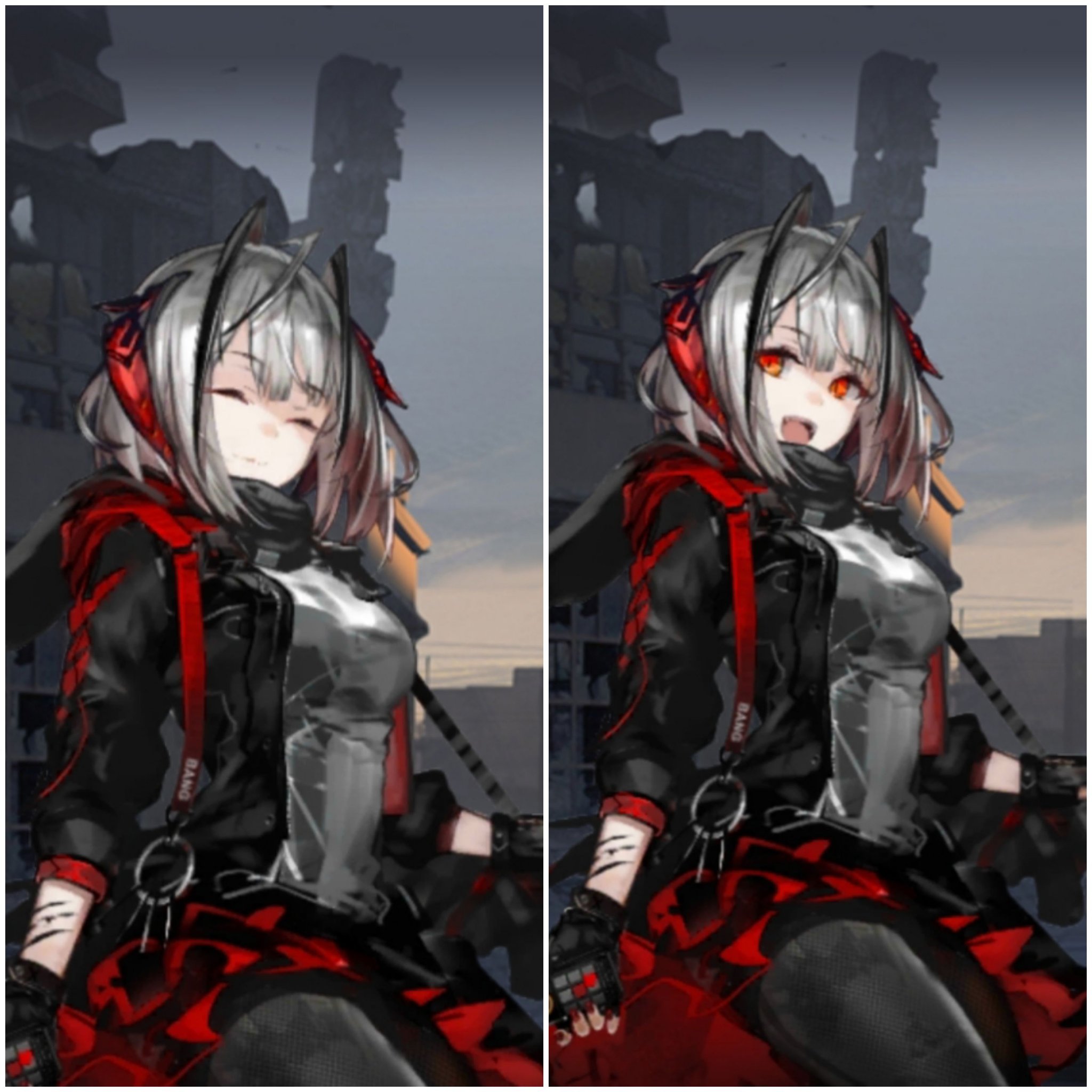 ピンクニャンニャンパンチ V Tvittere アークナイツで一番最初に見た目で おっ と思ったのがwだけどやはり可愛い しかもどうやらこの子 元はドルフロのar小隊の一人 Mk18 として作られてた子なのだとか ドルフロで実装されてたら味方として使えていたのに