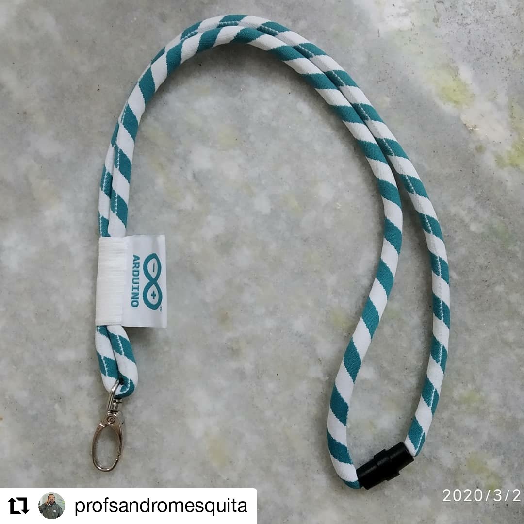 sandromesquita_'s tweet image. Sorteio deste cordão no instagram @profsandromesquita .
#Arduino #arduinosensores #ficaemcasanordeste #HomeOffice #homeschool #education #onlinelearning #educators2020 #makers #community #coronavirusbrasil #COVID19