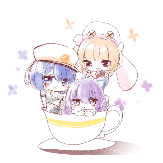 ティーカップグロズヌイ
#アズールレーン
#アズレン 