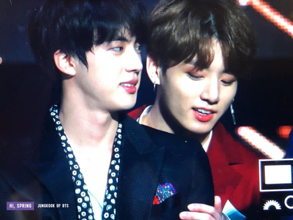 on this night of the 2018 asian artist awards, jinkook were really wildin