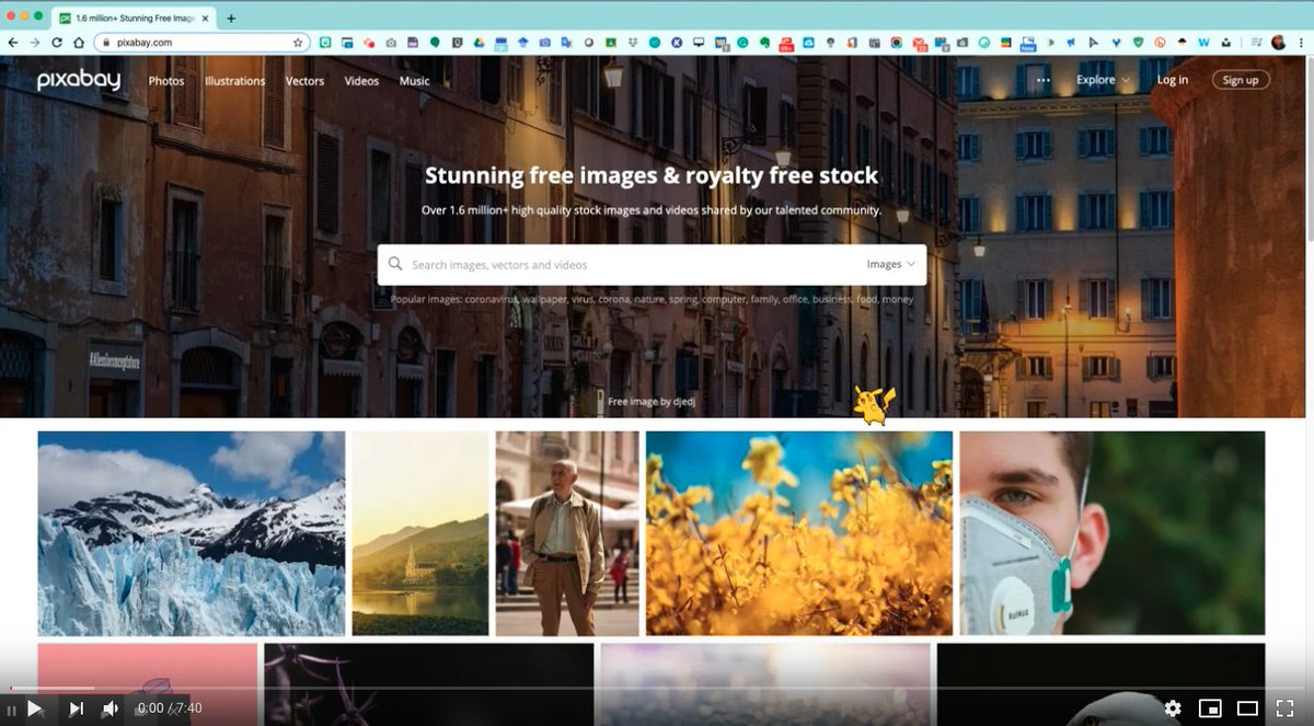 sharodickerson's tweet photo. EPISD@Home Virtual Teaching/Learning Tips: Are you thinking where to get stunning images and royalty-free stock photos? Well, here is a short and sweet video I created on @pixabay to help you navigate their site 
👉🏽https://t.co/kxvFJDnFnC👈🏽

#IAmEPISD #EPISDAtHome https://t.co/uGvV19bSEw