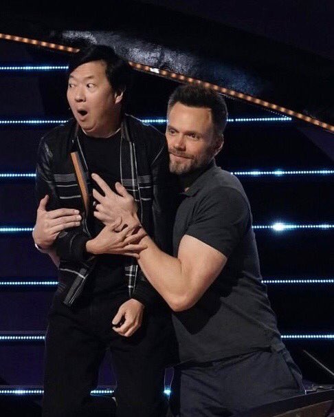 joelmchale's tweet photo. It begins...@kenjeong &amp; my podcast. It’s called #TheDarkestTimeLine That’s a reference to this horrible pandemic &amp; the show Ken &amp; I were on together #ThatsSoRaven &amp; possibly @CommunityTV. Here are 2 links! https://t.co/xC8gkc96Pz  https://t.co/lZ4pjbHXdx https://t.co/9zJ9D0YvKA