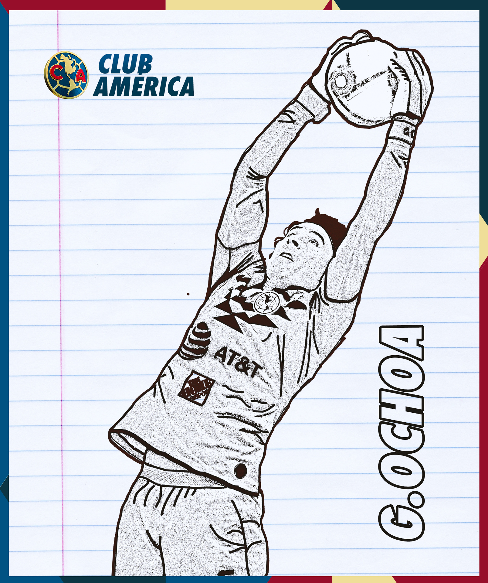 club america coloring pages