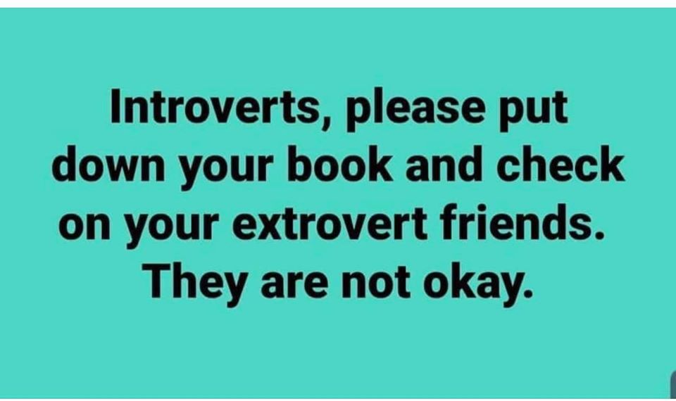 1000 percent. Dear god, when can we rejoin the world again? #ihatesocialdistancing