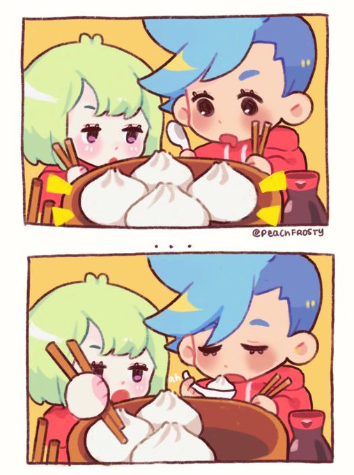 Lio's head reminds me of soup dumpling sometimes?
//#promare 
