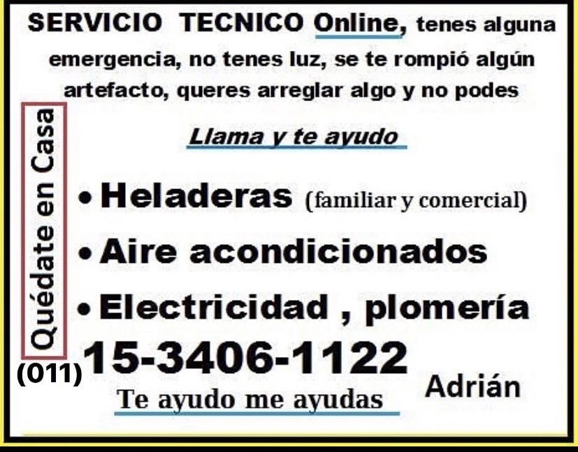 Adrián da asistencia técnica a distancia. Un capo que le está buscando la vuelta. Le pagás lo que podés. Él te ayuda, vos lo ayudás y así 👇🏼