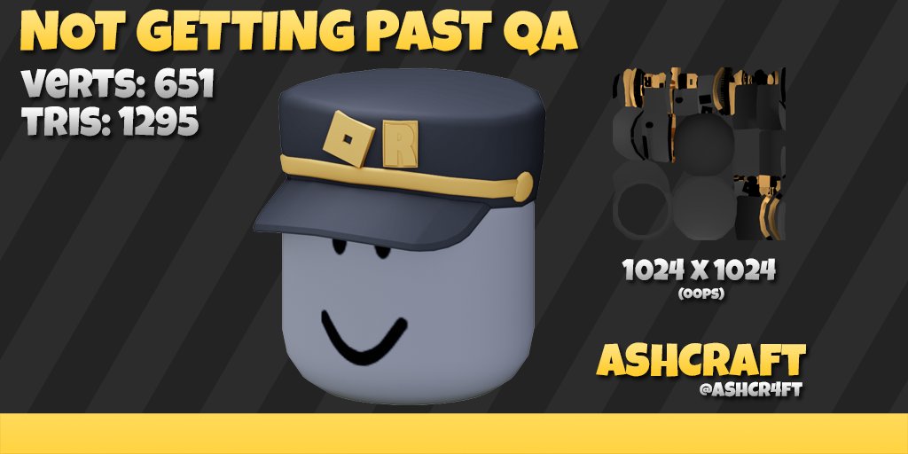 Ashcraft On Twitter This Was My First Successfully Baked And Textured Hat And I Got So Much Support After I Initially Posted This On Twitter This Would Never Make It To The - jotaro hat roblox