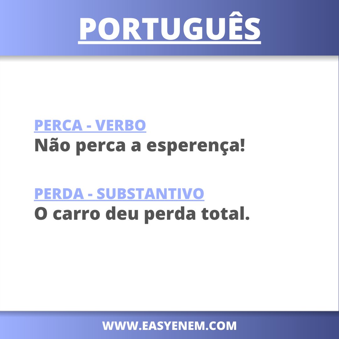 Verbo - Língua Portuguesa Enem