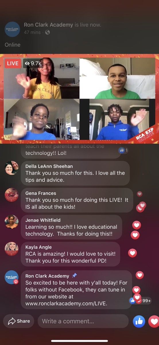 Truly an amazing experience learning from <a href="/ronclarkacademy/">Ron Clark Academy</a> this afternoon! It was 2 hours well spent! Can’t wait to share ideas with teachers in the future! #onehartbeat