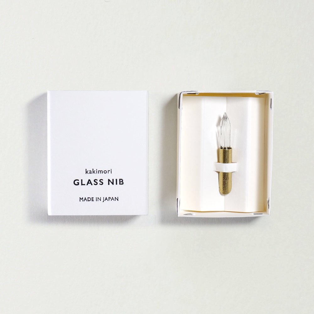 GLASS NIB】 懐かしくて、新しいガラスペン。つけペンタイプなので気軽