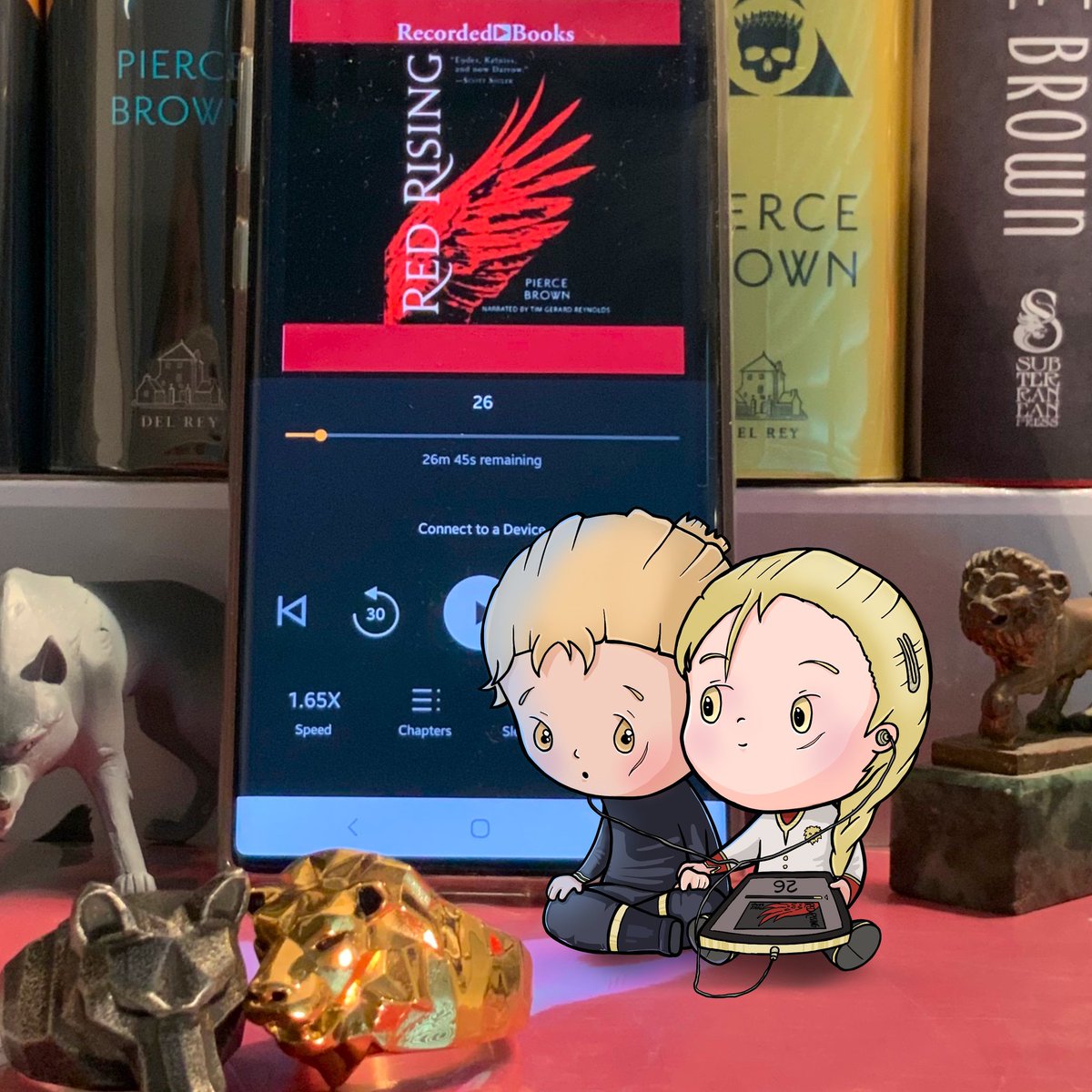 Pen Astridge (@peastri) on Twitter photo Because all this isolation can be so bloodydamn lonely I'm gifting 3 copies of the great Red Rising by <a href="/Pierce_Brown/">Pierce Brown</a> on Audible. Join the Red Rising & Beyond – The Universe of Pierce Brown Facebook Group to be in it! facebook.com/groups/redrisi… Because all this isolation can be so bloodydamn lonely I'm gifting 3 copies of the great Red Rising by <a href="/Pierce_Brown/">Pierce Brown</a> on Audible. Join the Red Rising & Beyond – The Universe of Pierce Brown Facebook Group to be in it! facebook.com/groups/redrisi…