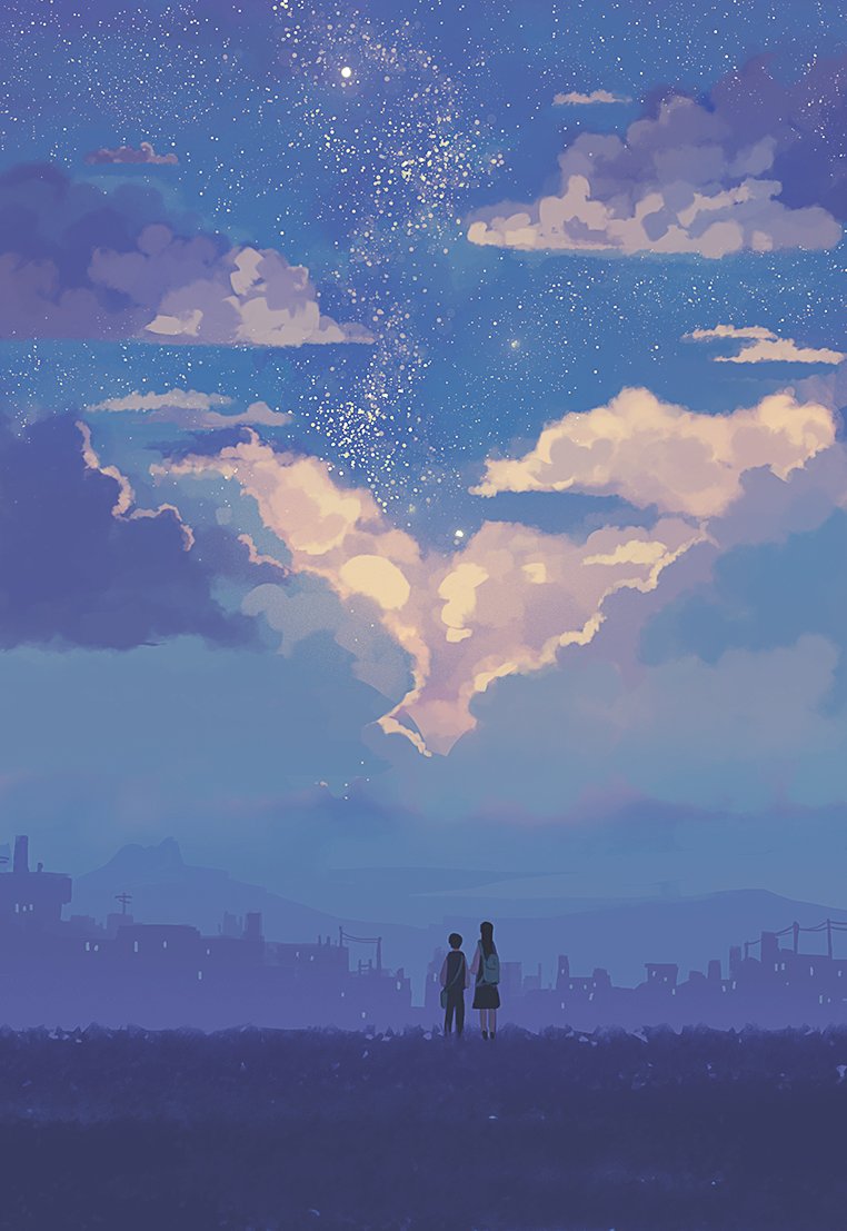 9Jedit's tweet photo. 하늘은 한편의 시였다. https://t.co/mMpScNWz6X