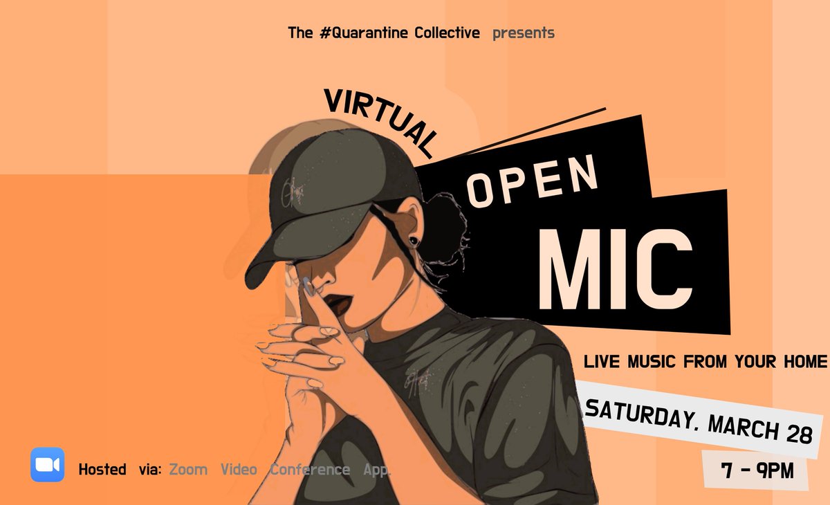 ebubeoriji's tweet photo. Join Us Tomorrow, @7pm EST
Virtual Open Mic �
Download Zoom Video Communications or visit link below.

https://t.co/XlMUrmNc8Y https://t.co/Ll42Zbm6Cp