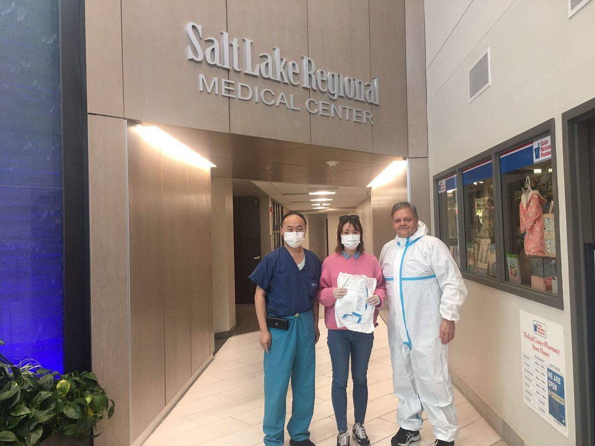 TianbiaoL's tweet image. #becool2asians SLC Asian businesses donated vital medical supplies to hospitals and police departments. Very proud and thumb up! We are together! @UtahCoronavirus