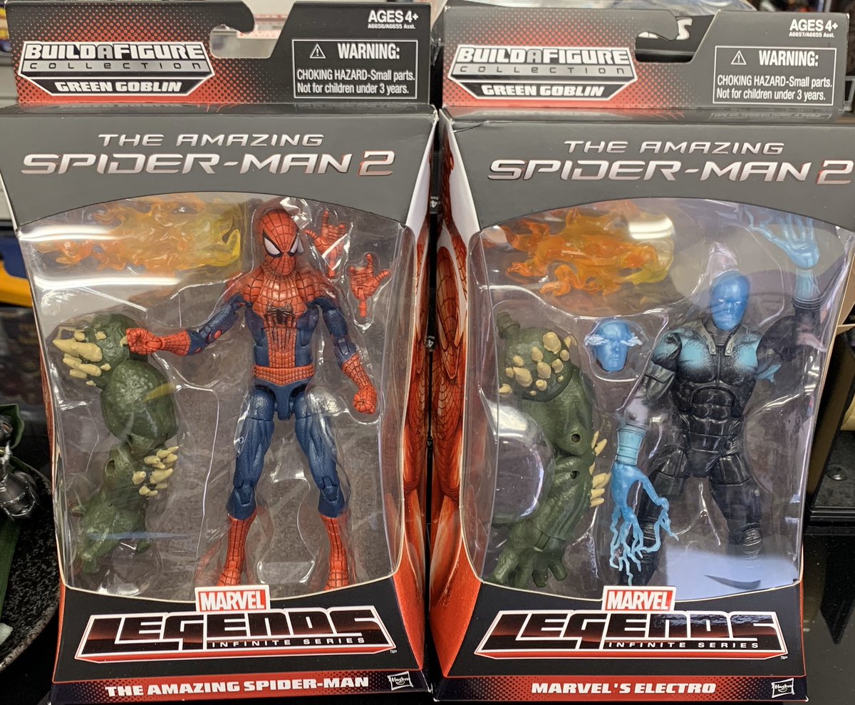マーベルレジェンド スパイダーマン ヴェノム グリーンゴブリン JJJ