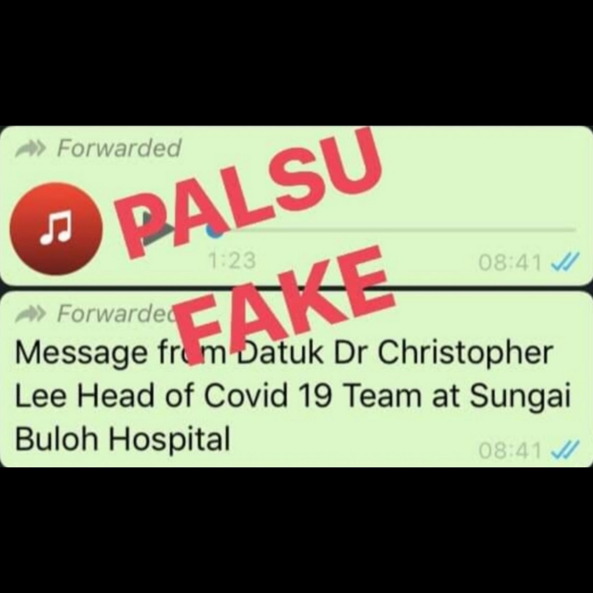 Pos Malaysia Berhad On Twitter The Fake Viral Voice Note Claiming That A Postman Tested Positive For Covid19 Is Misleading Pls Refrain From Sharing Unverified Info This Voice Note Is Not From