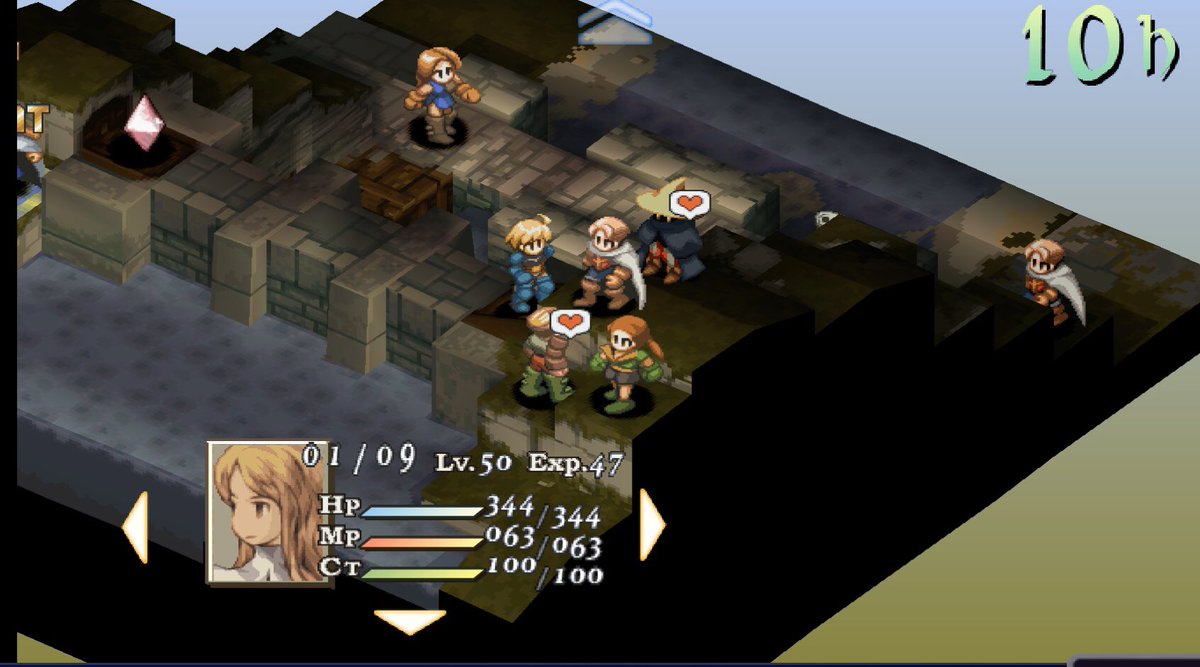 Toru ユニットは無限の可能性 ブリノワスノフィのfft チャプター2の山場 ガフガリオンとの初戦 行動順を確認したら唐突に世界レベルが ガフガリオンはヘレン担当pだった ちなみにヘレンさんは時魔道士 時を支配する力は世界を