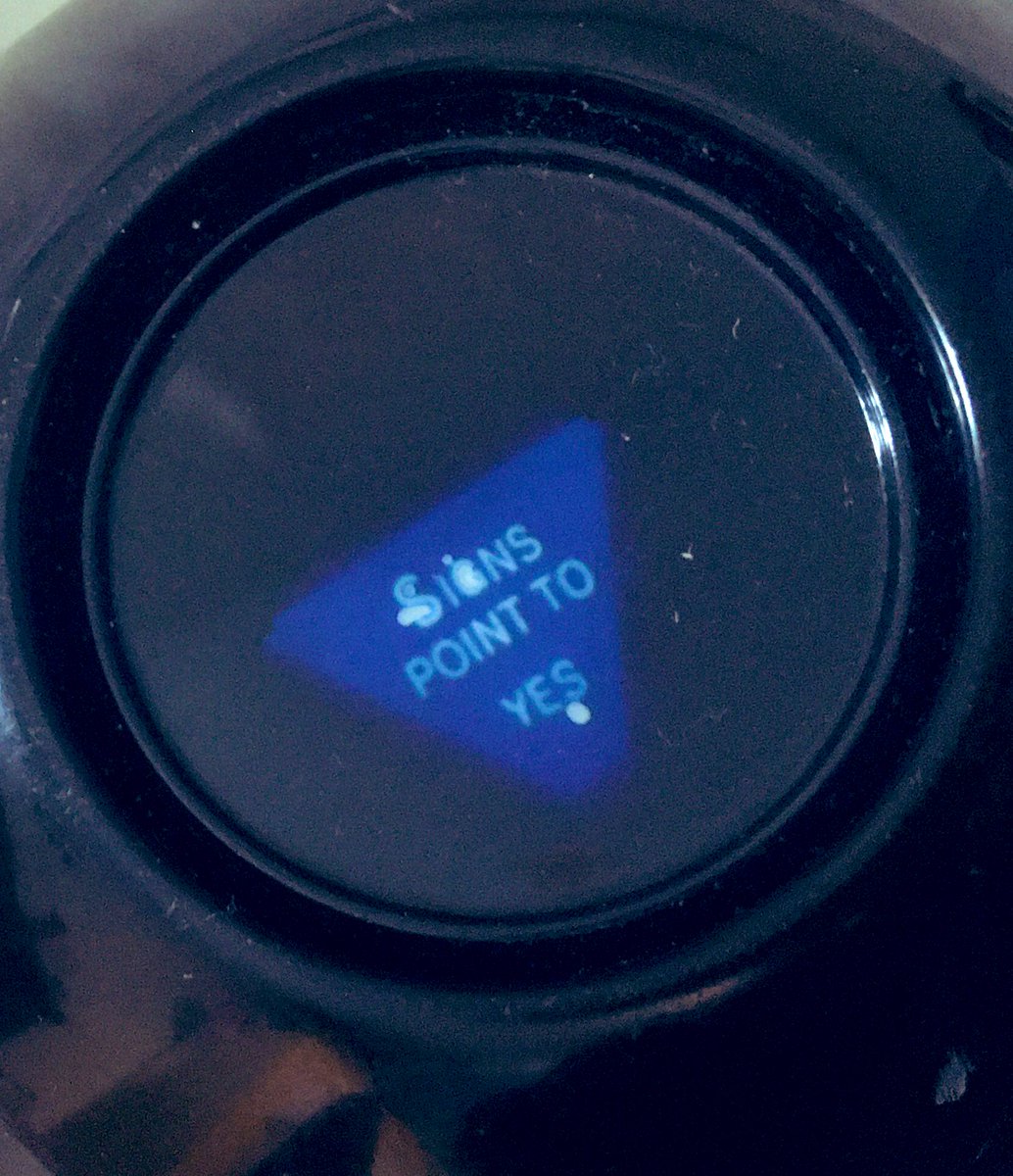 Skoobruoydaer's tweet image. “Will I get #coronavirus ?” #magiceightball