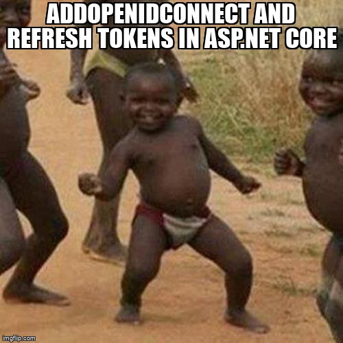 overflow_meme's tweet image. AddOpenIdConnect and Refresh Tokens in ASP.NET Core stackoverflow.com/questions/6085… #oauth20 #aspnetcore31 #c# #aspnetcore