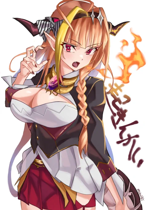 最近ホロライブみはじめましたので桐生ココちゃんをかきました
#みかじ絵 