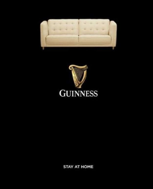 There's plenty time for pints and craic. For now #StayAtHome.