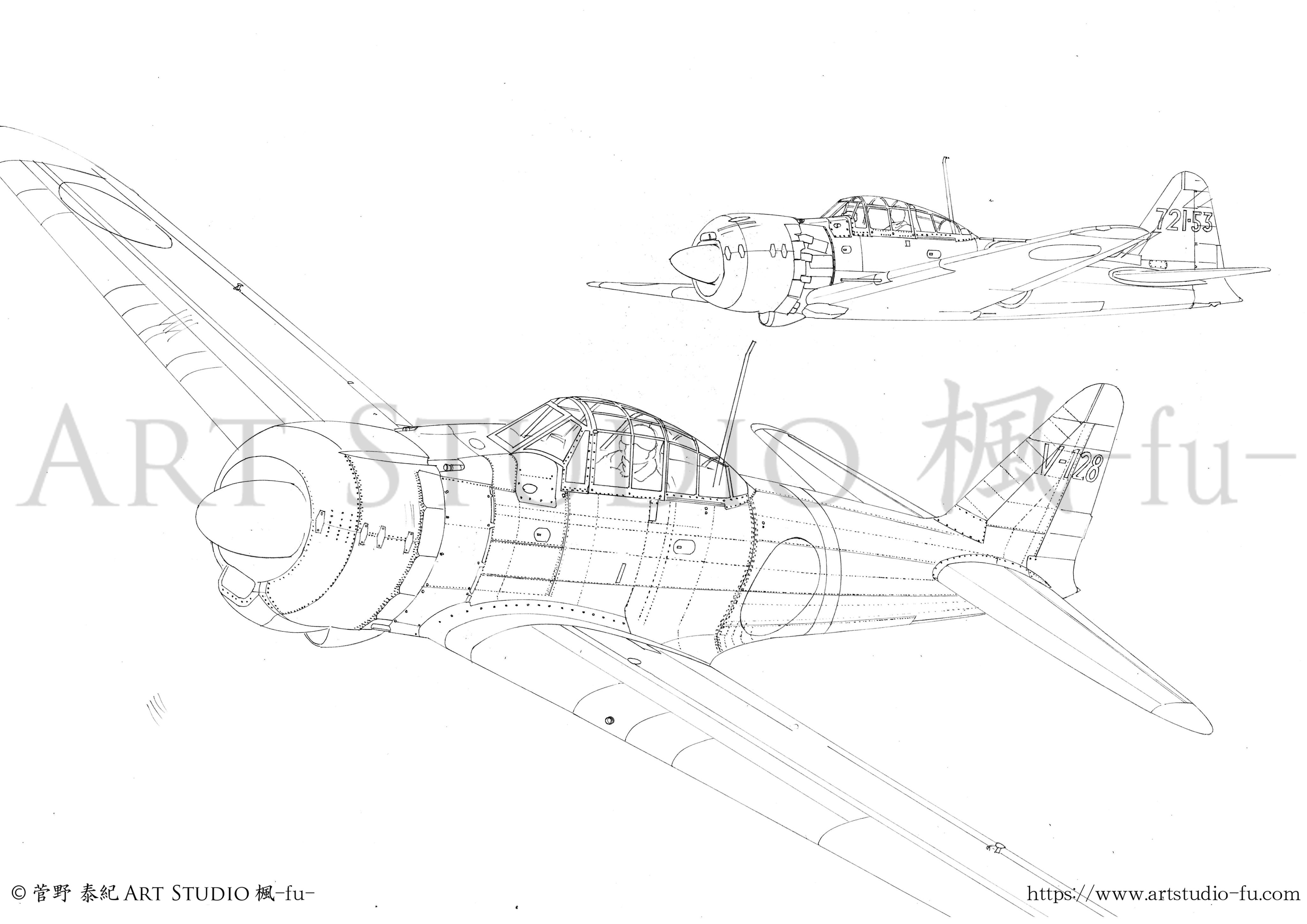 菅野泰紀 Art Studio 楓 -fu- 鉛筆艦船画家 on X: 