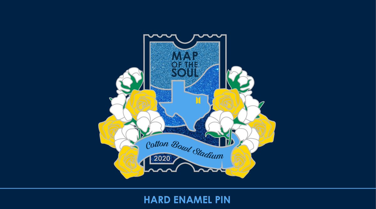 🚨BTS MAP OF THE SOUL TOUR🚨
Dallas, TX - Cotton Bowl Enamel Pin

PREORDER HERE $17👇
bit.ly/MOTS-Cottonbow…

I NEED 20 SLOTS to fund them!
Please retweet!

GET SLOGANS HERE👇
bit.ly/mots-tour-slog…

FOLLOW MY PIN PAGE:
@DanBamPins

#BTS #BTSxCottonBowl #BTStour2020 #enamelpin