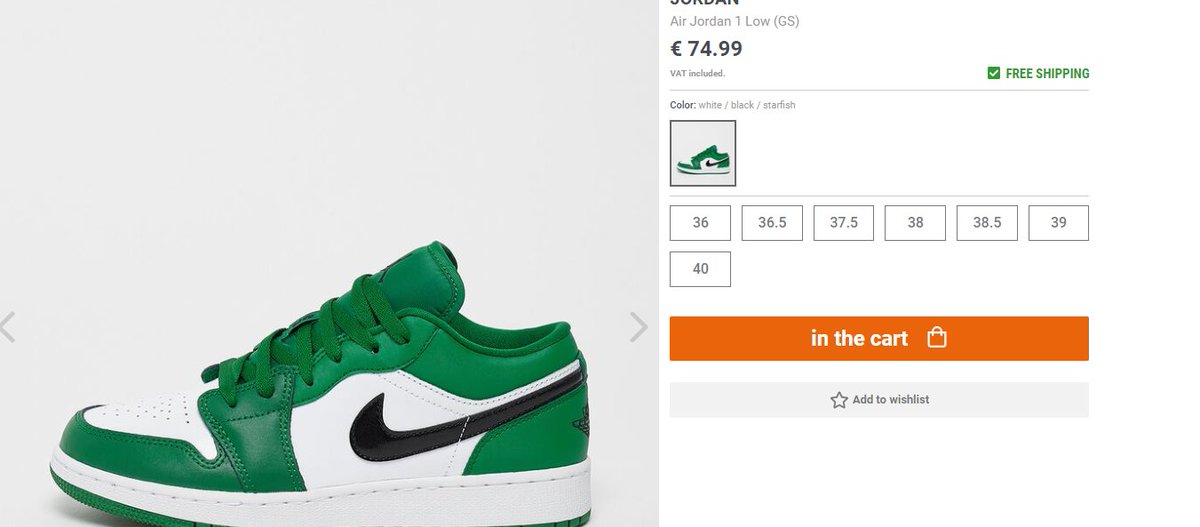 jordan 1 low gs pine green