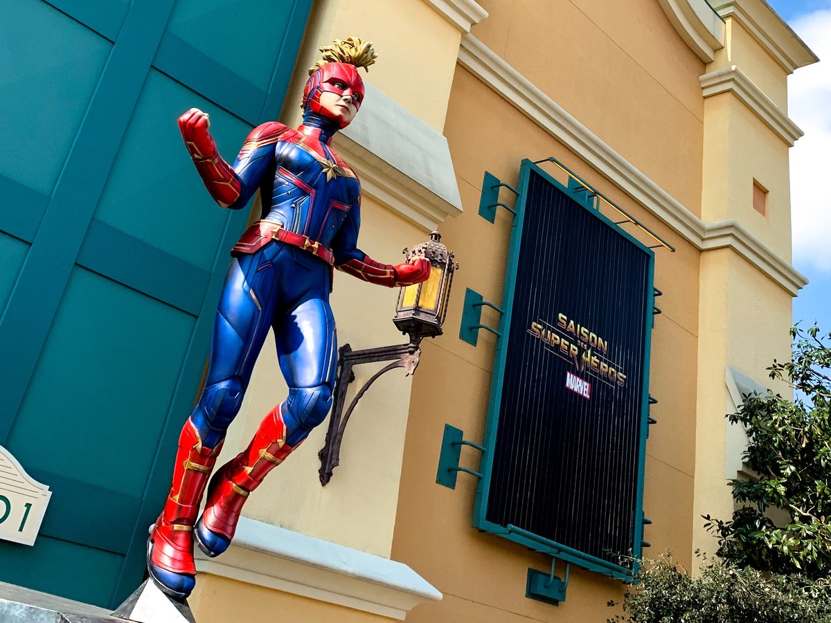thedlpgeek's tweet photo. Today should have seen the return of the Avengers and co in Marvel Season of Super Heroes at Walt Disney Studios Park.
Even if we can’t see it, we can still celebrate one of the most super seasons with photos from last year! #MarvelSeason https://t.co/F1vNTs9ov9