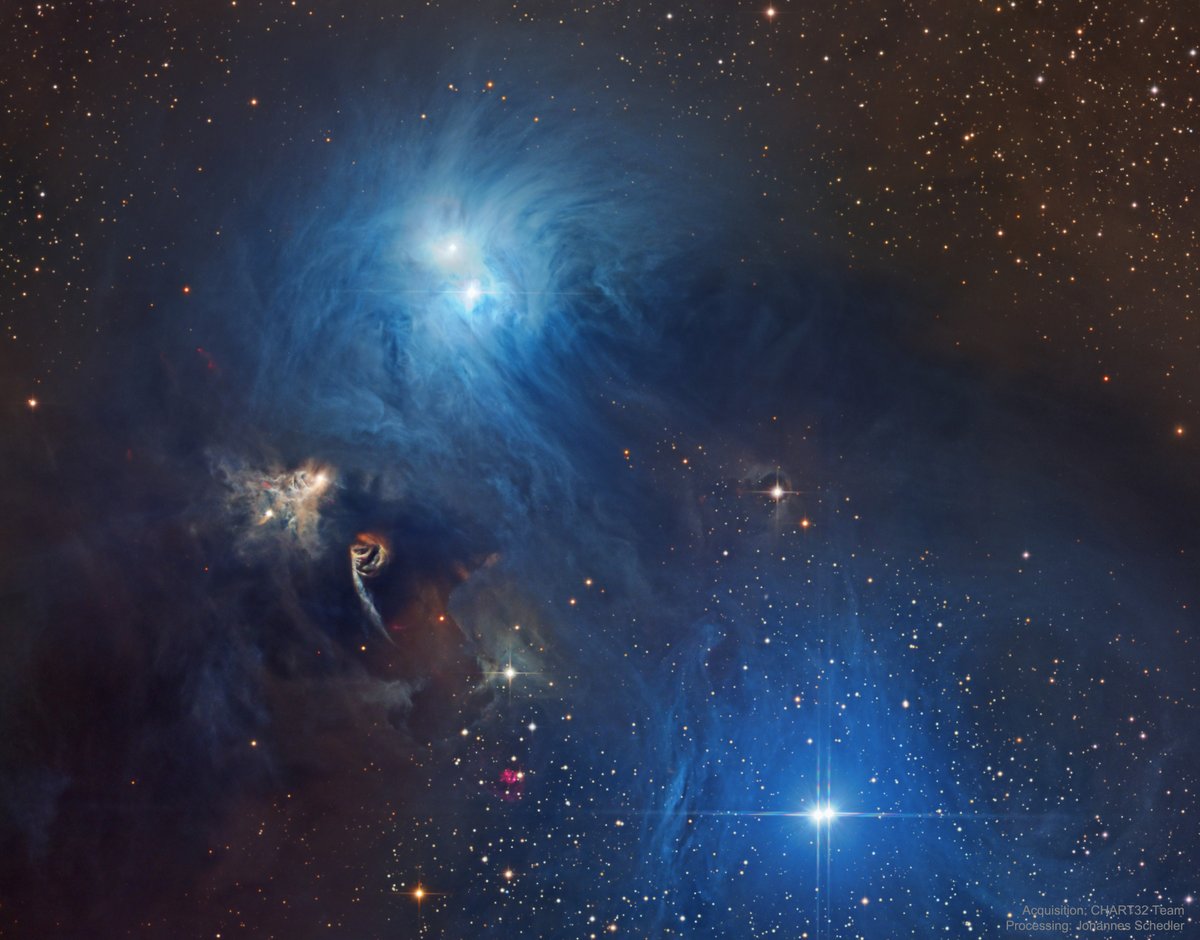 Space photo moment - Stars and Dust in Corona Australis by CHART32 Team; Johannes Schedler ( https://apod.nasa.gov/apod/ap200112.html)