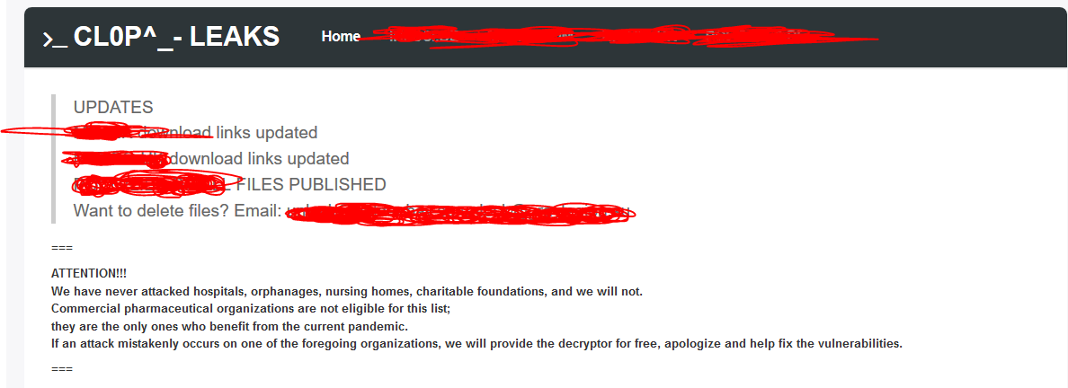 trotsky57271861's tweet photo. #ransomware #leaks актеры подтекает база данных
#clop #ta505 #sekhmet #revil #maze https://t.co/uSYFbChxWU