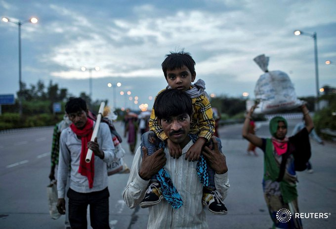 BhramitShah's tweet photo. Guess this might be the largest reverse migration since the Partition!

#IndiaDeservesBetter https://t.co/YYGNwBbiMz