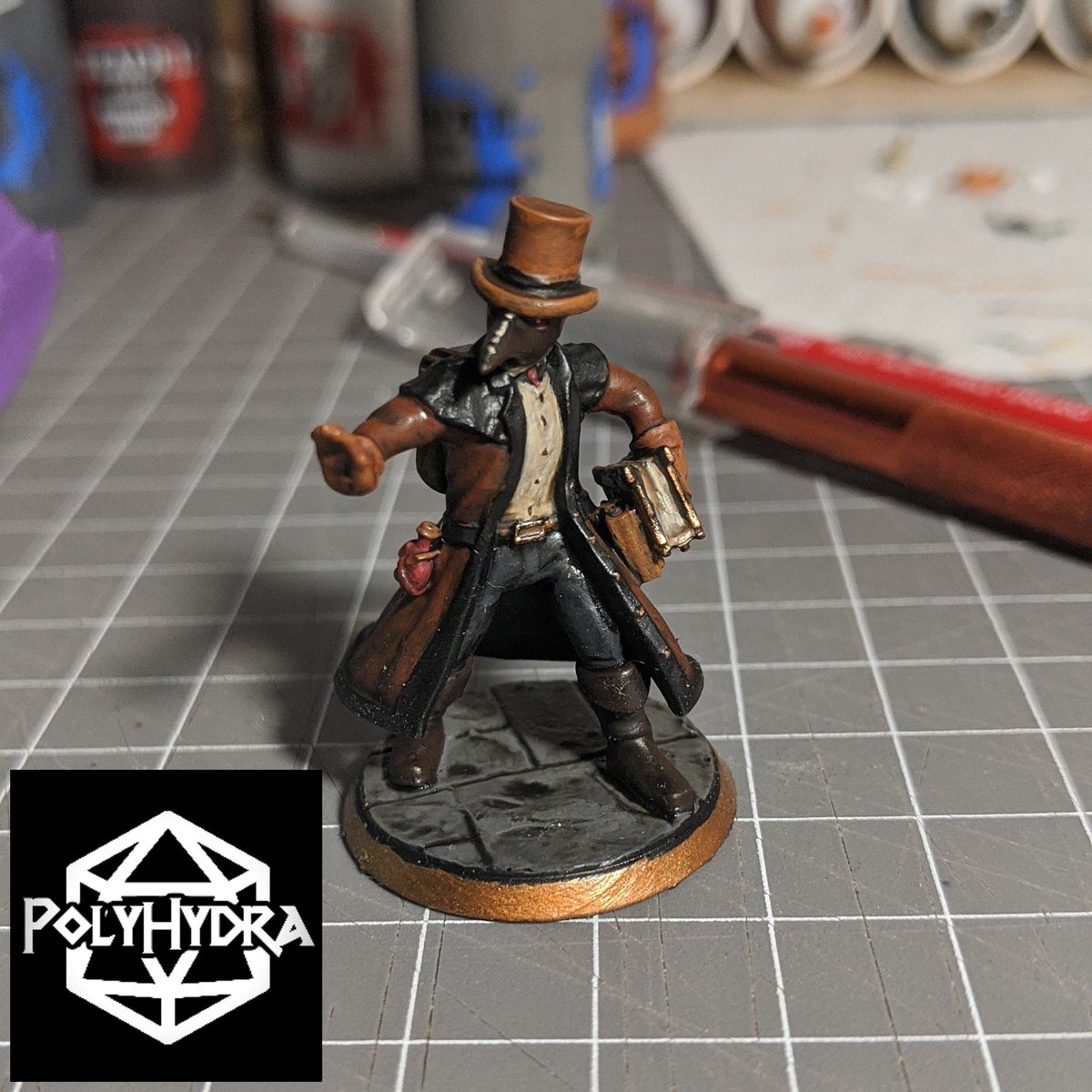 polyhydraau's tweet photo. Dr. Sawbones says #washyourhands and #keepyourdistance!

Mini: @heroforgeminis
Print: #PolyHydra
Paint: PolyHydra

https://t.co/3JgIHTY3Ww

#socialdistancing #covıd19 #miniaturepainting #minipainting #ttrpgminis #dndminis #heroforge #heroforgeminis #3dprinting https://t.co/dXBXrfTaFG