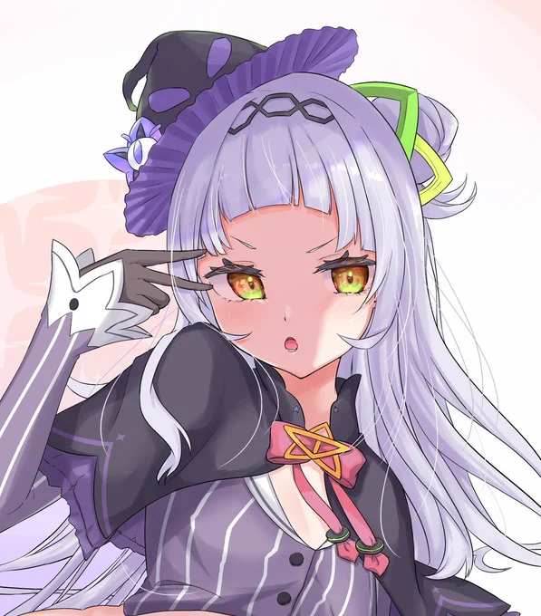 #上手い下手は別にして自分の絵柄のここが好き 
顔.....☺ 